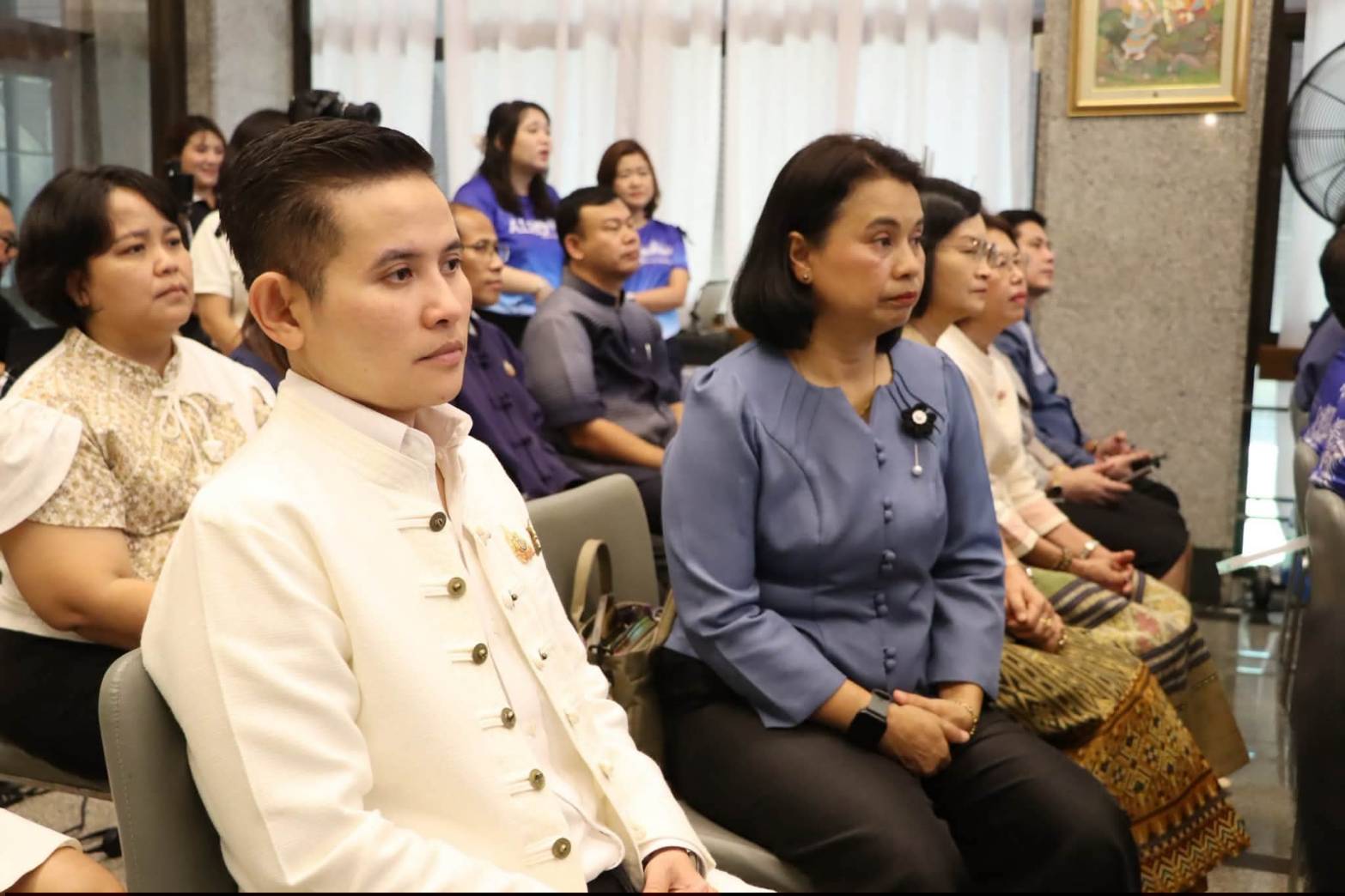 title - สำนักงานการปฏิรูปที่ดินเพื่อเกษตรกรรม (ส.ป.ก.) จัดงานแถลงข่าวการจัดงาน “สืบสานพระราชปณิธาน สร้างงานเกษตรกรรม เลิศล้ำหัตถศิลป์ ท่องเที่ยวถิ่นวิถีไทย” ณ ศูนย์ส่งเสริมและพัฒนาอาชีพเสริมนอกภาคการเกษตร (ศูนย์ศิลปาชีพ บางไทรฯ (เดิม))